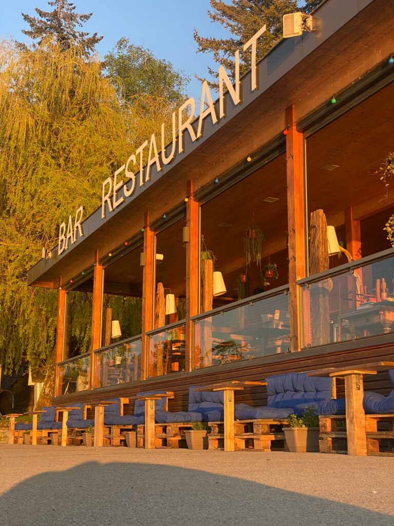 Le Restaurant de la Plage à Saint Gingolph